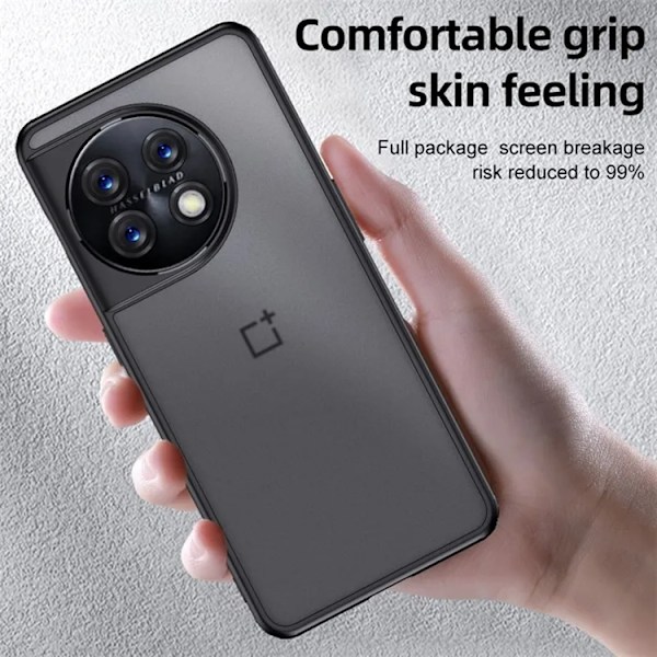 OnePlus 11 5G Mobilskal DropProof Hybrid TPU - Clear