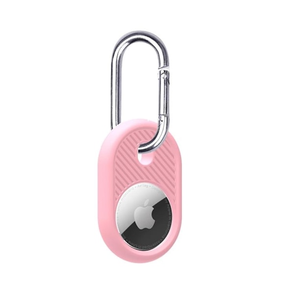 Airtag Skal Anti-lost Silicone Vault - Lila