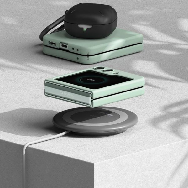 Ringke Galaxy Z Flip 5 -matkapuhelinsuoja, ohut magneettinen - minttu