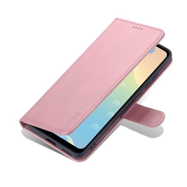 AZNS Samsung Galaxy A53 5G Plånboksfodral Konstläder - Roséguld