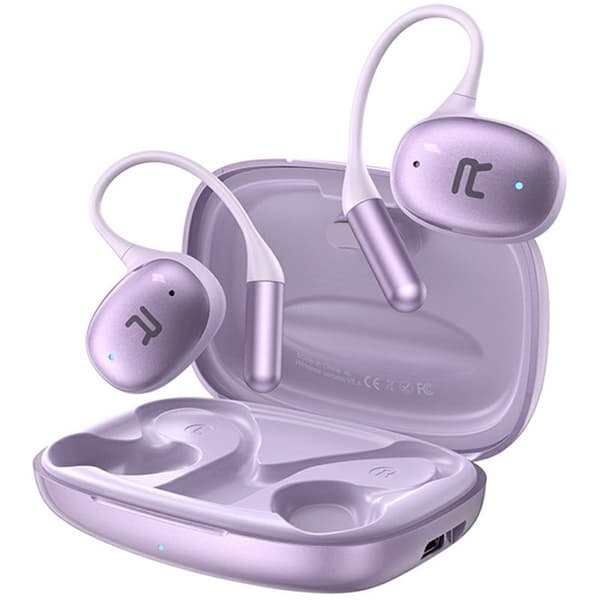 REMAX TWS In-Ear Hörlurar Bluetooth ANC Openbuds P20 - Lila Lila