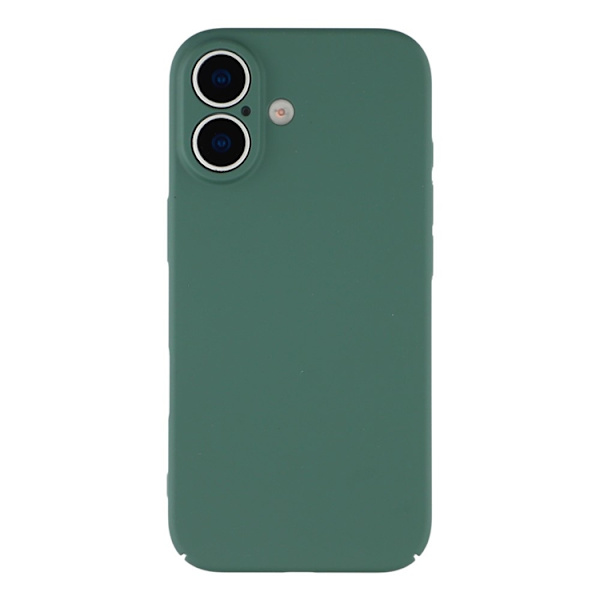 Mobilskal till iPhone 17 Skin-Touch Rubberized Hard PC - Grön Grön