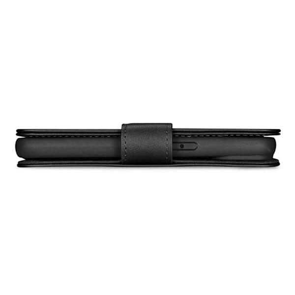 iCarer iPhone 14 Pro Plånboksfodral 2in1 Äkta Läder - Svart Svart