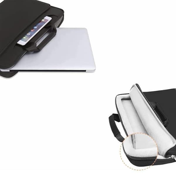 Tech-Protect Laptop Taske 15-16" Lomme - Sort Svart