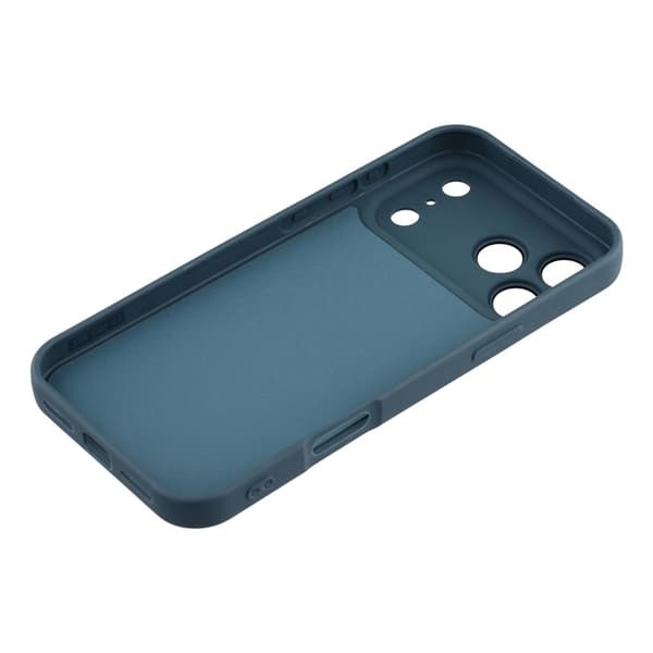 Mobilskal till iPhone 17 Pro Max MagSafe TPU + PC Skin Touch - Blå Blå