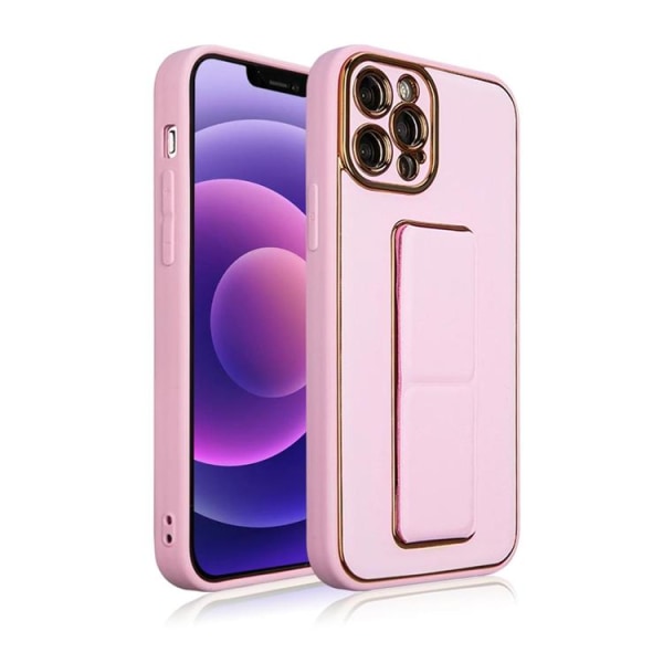 Galaxy A12 (2020/2021) Kuori Kickstand - Pinkki