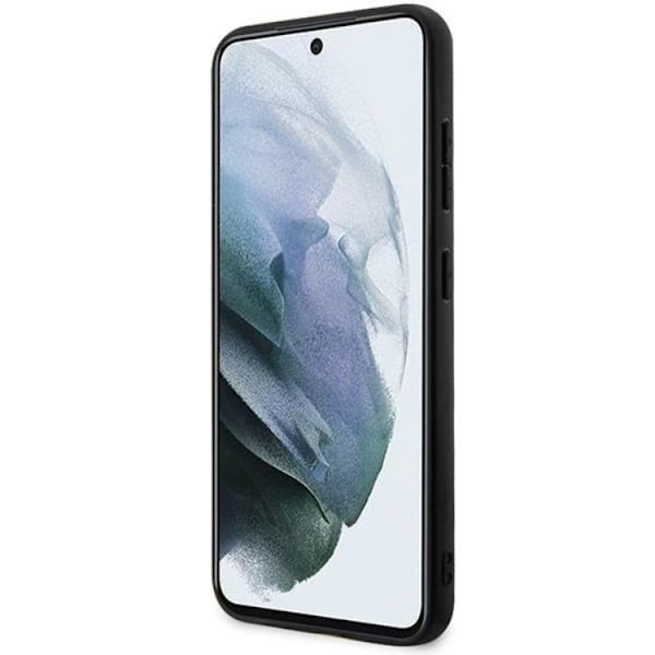 BMW Galaxy S23 Plus Skal Läder Stamp Tricolor - Svart Svart