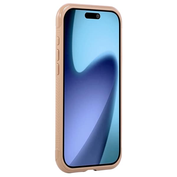 Mobilskal till iPhone 17 Pro Max MagSafe TPU+PC Transparent - Brun Beige