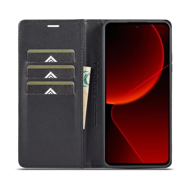 LC.IMEEKE Xiaomi 13T Pro Plånboksfodral TPU+Konstläder - Vertikal Rand