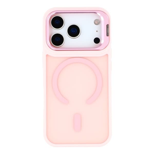 Mobilskal till iPhone 17 Pro MagSafe Lins Kickstand - Rosa Rosa
