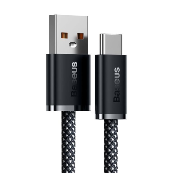 Baseus Dynamic USB-A til USB-C kabel 100W 1m - Grå