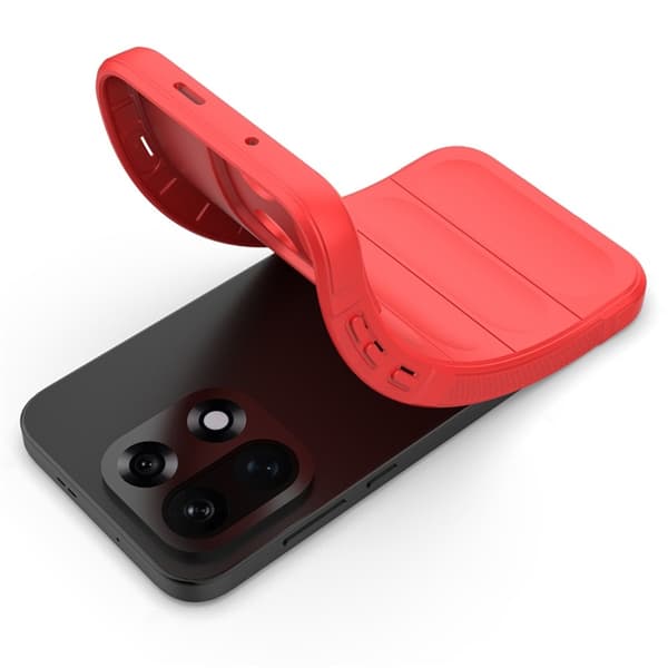 Mobilskal till OnePlus 15 5G Anti-Drop Soft TPU Rugged Röd