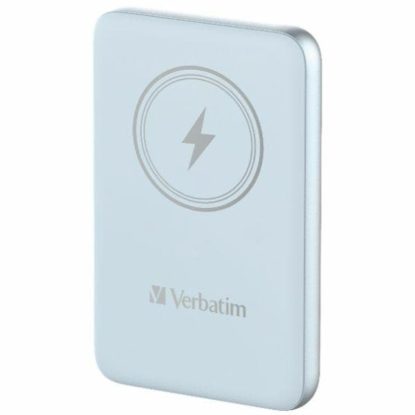 Verbatim Magnetisk Trådlös Powerbank 5000mAh 15W - Blå