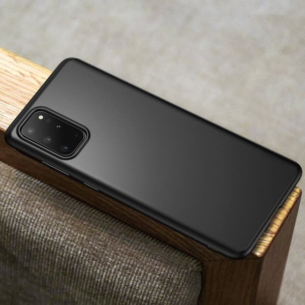 X-LEVEL Guardian Series Matte TPU Mobilskal för Samsung Galaxy S20 Plus - Svart