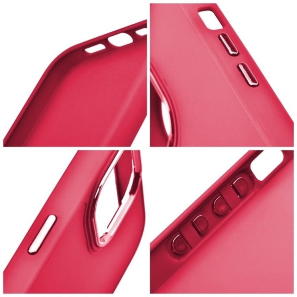 iPhone SE 2022 -matkapuhelimen suojakehys - magenta