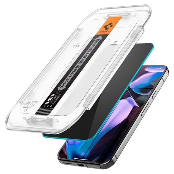 Spigen [2-Pack] Google Pixel 9/9 Pro Skärmskydd Härdat Glas EZ-FIT