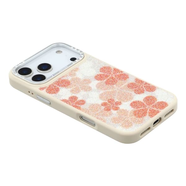 JAUCASE Mobilskal till iPhone 17 Pro MagSafe Flower - Vit Vit