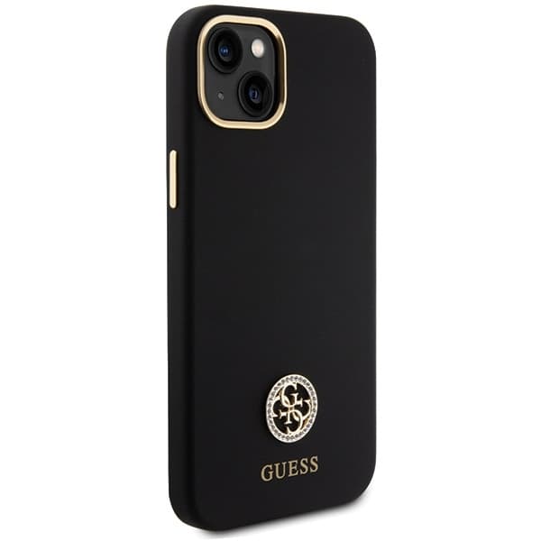Guess Mobilskal till iPhone 14 Plus/15 Plus MagSafe Silikon Strass 4G