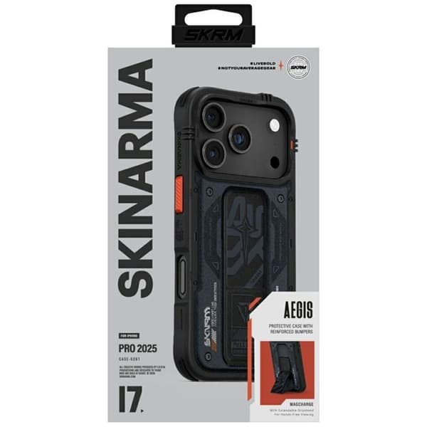 Skinarma Mobilskal till iPhone 17 Pro MagSafe Aegis - Marinblå Blå