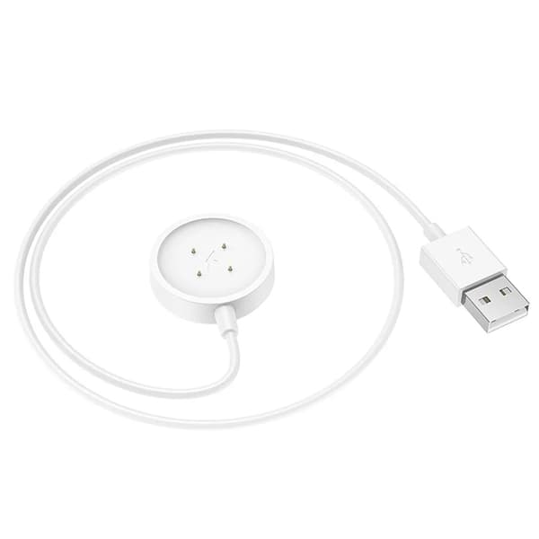 Hoco Smartwatch UAB-A Kabel 0.6m - Hvid Svart