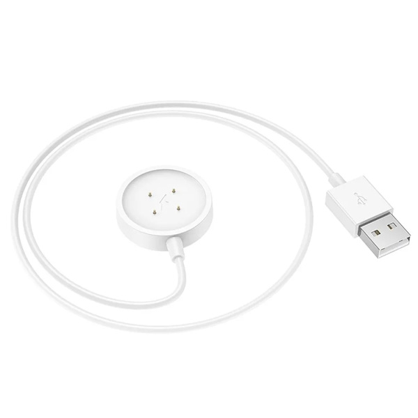 Hoco Smartwatch UAB-A Kabel 0.6m - Vit Svart