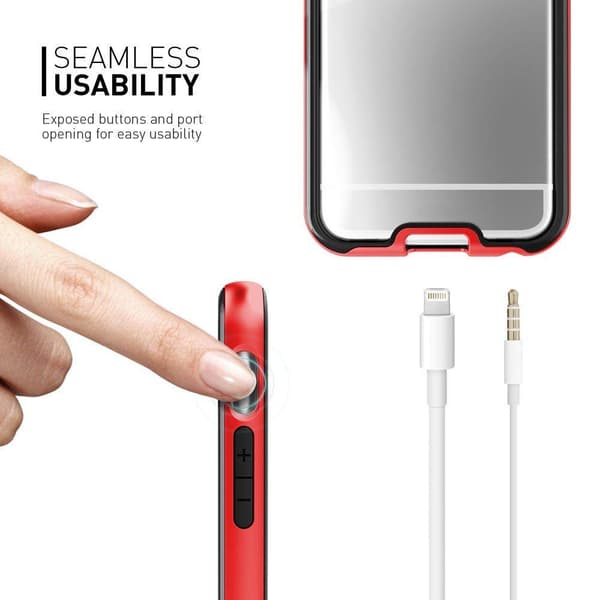 Caseology Fusion Bumper Cover til Apple iPhone 6 / 6S - Rød Red