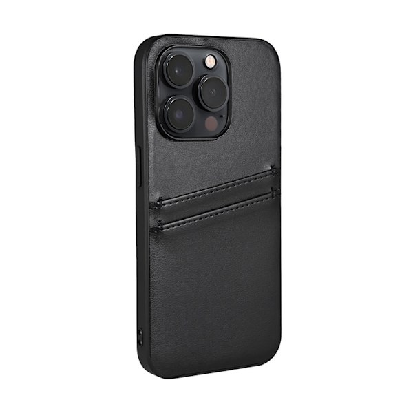 BUFFALO iPhone 14 Pro Skal med Korthållare - Svart Svart