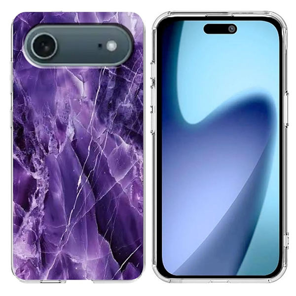 Mobilskal till iPhone Air Marble Pattern Printing Soft - Lila Lila