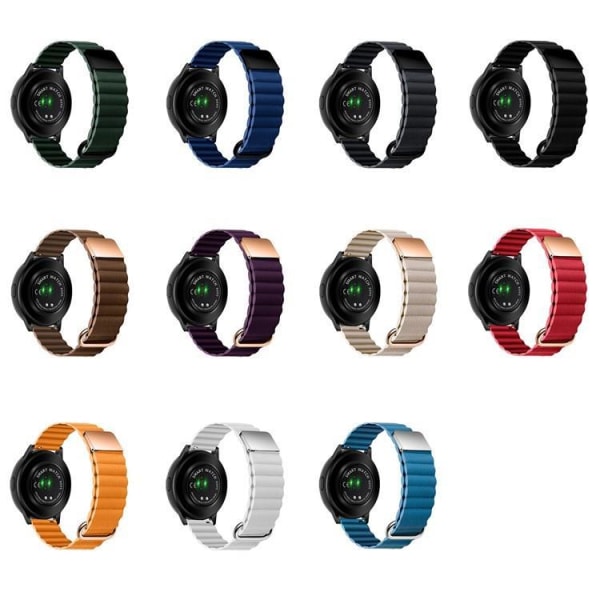 Galaxy Watch 6 (44mm) Armband Äkta Läder - Brun