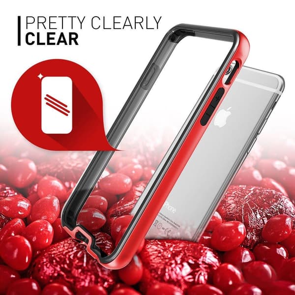 Caseology Fusion Bumper -kuori Apple iPhone 6 / 6S - Punainen Red