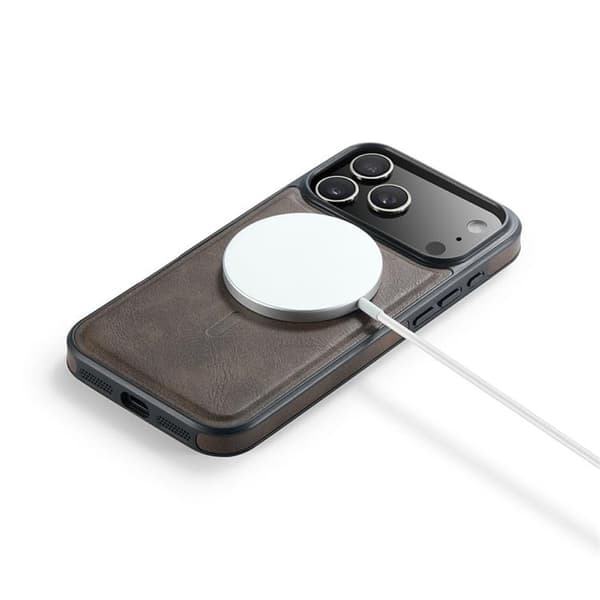 MAGKING Mobilskal till iPhone 17 Pro Max MagSafe - Brun Brun