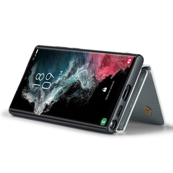 DG.MING M3 Series Mobilskal till Samsung Galaxy S22 Ultra 5G Silver