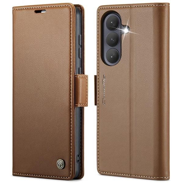 CASEME Galaxy S26 Plus Plånboksfodral RFID Blocking Brun