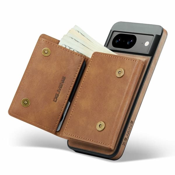 DG.MING M6 Series Mobilskal till Google Pixel 8 Magnetiskt Brun