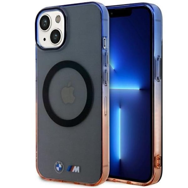 BMW Mobilskal till iPhone 14 Magsafe Gradient Bumper - Grå Grå