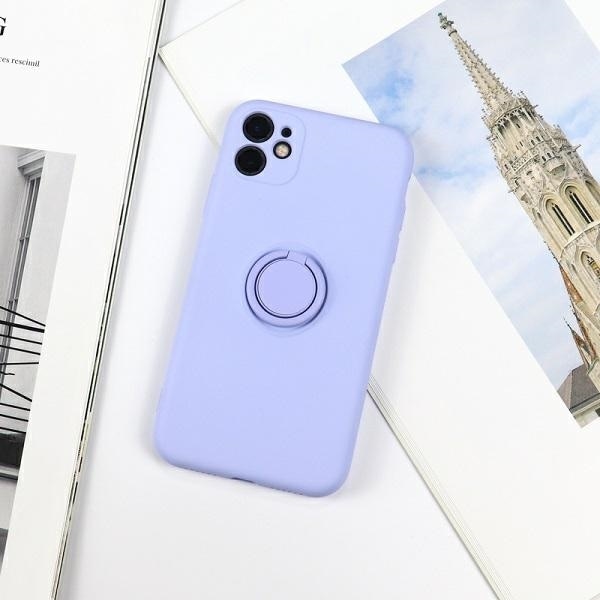 Beline Telefontaske til iPhone 12 Pro Max Silikone Ring - Havblå