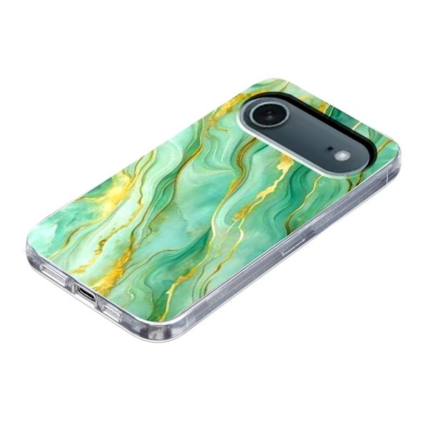 Mobilskal till iPhone Air Marble Pattern Printing Soft - Grön Grön