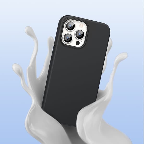 Ugreen suojaava silikonikuori iPhone 13 Prolle - Musta Black