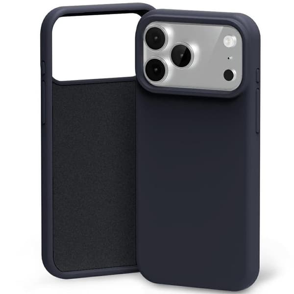 Mercury Telefontaske til iPhone 17 Pro Max Silikone - Navy Blå
