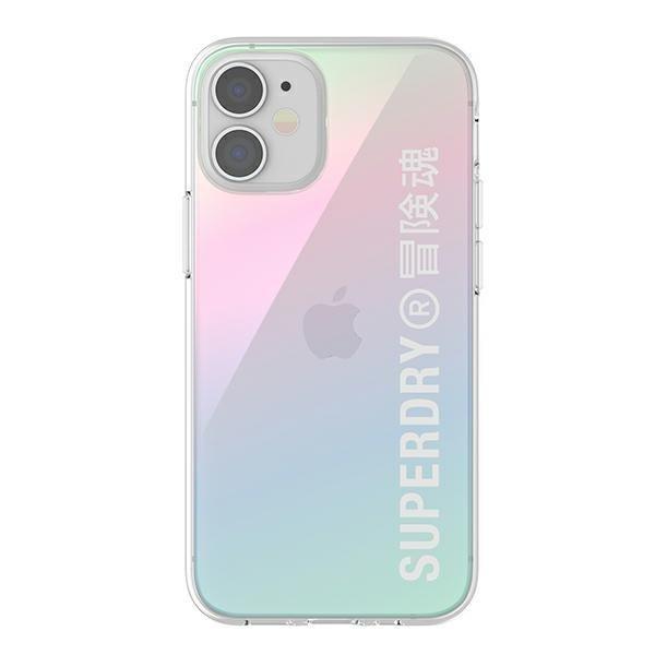 SuperDry Snap Clear Cover iPhone 12 mini - Gradient