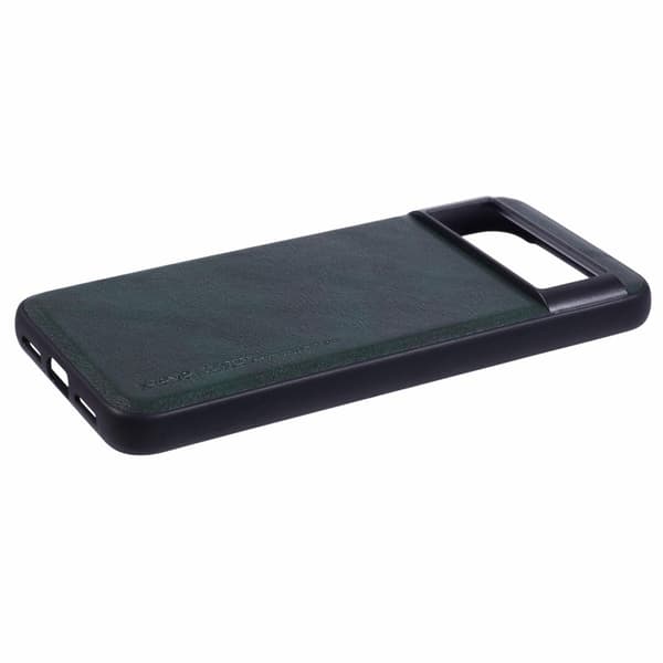X-LEVEL Bojue-3 Mobilskal till Google Pixel 8a PU Läder - Grön