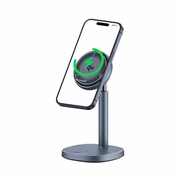 Baseus Qi2 20W MagSafe Trådlös Laddare 2-i-1 Orbit 2 Pro Grå