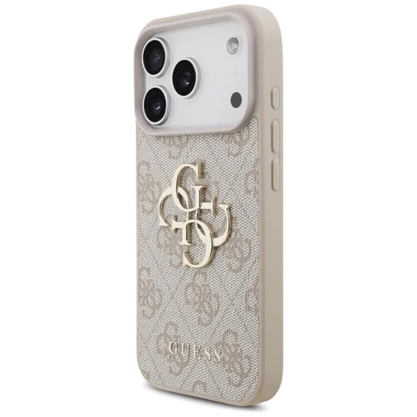 Guess Mobilskal till iPhone 17 Pro 4G Big Logo - Rosa Rosa
