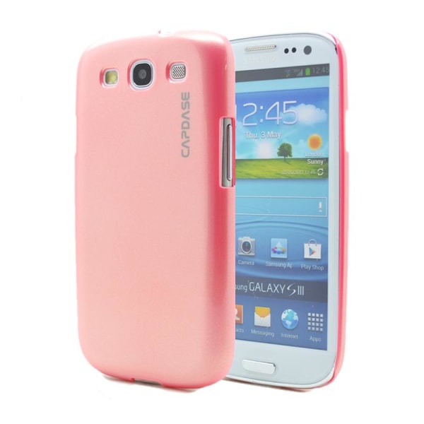 CAPDASE Skal till Samsung Galaxy S3 i9300 (Rosa) + Skärmskydd Rosa