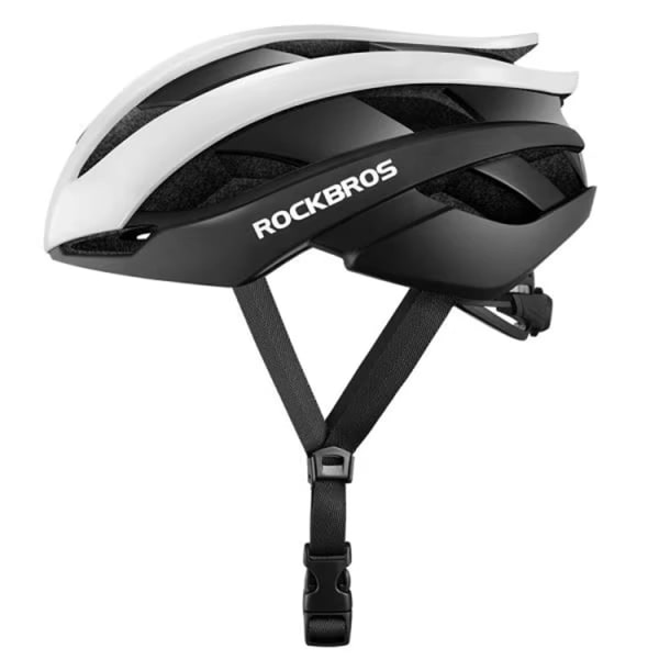 Rockbros pyöräilykypärä M - musta/valkoinen