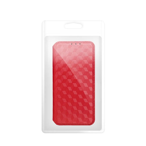 Plånboksfodral För Galaxy S26 Plus Cubic - Röd Röd