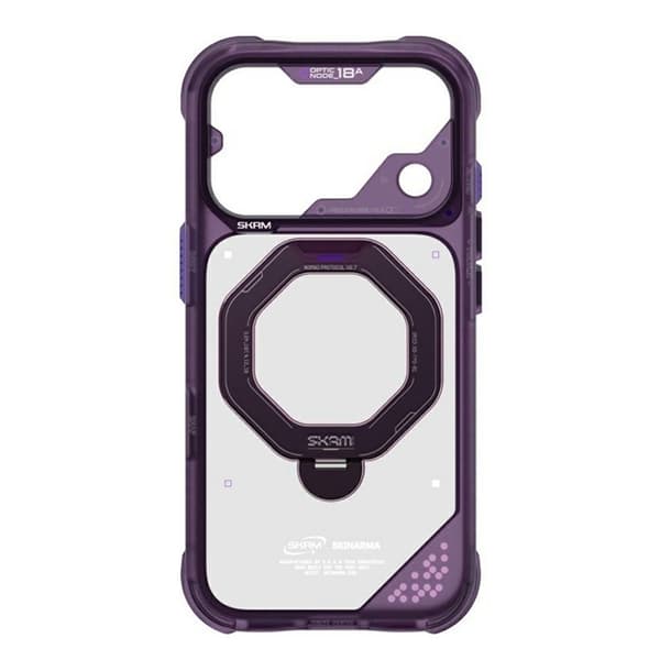 Skinarma Mobilskal För iPhone 18 Pro/17 Pro Magsafe Saturn - Burgundy