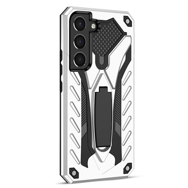 Phantom Knight Skal Galaxy S22 Plus - Silver SilverPassar