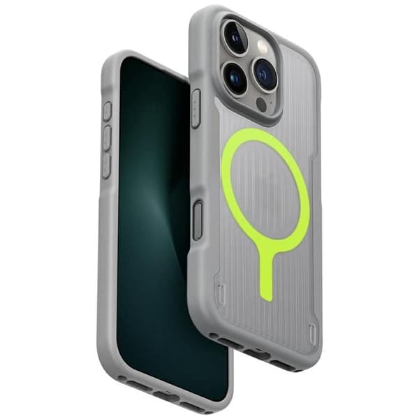 UNIQ Telefontaske til iPhone 16 Pro MagSafe Combat Active - Grå Grå