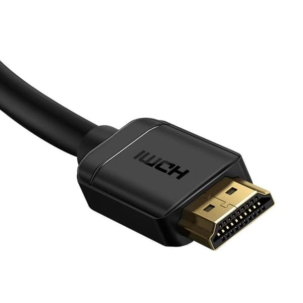 Baseus HDMI 4K Kabel 1 m - Svart Svart